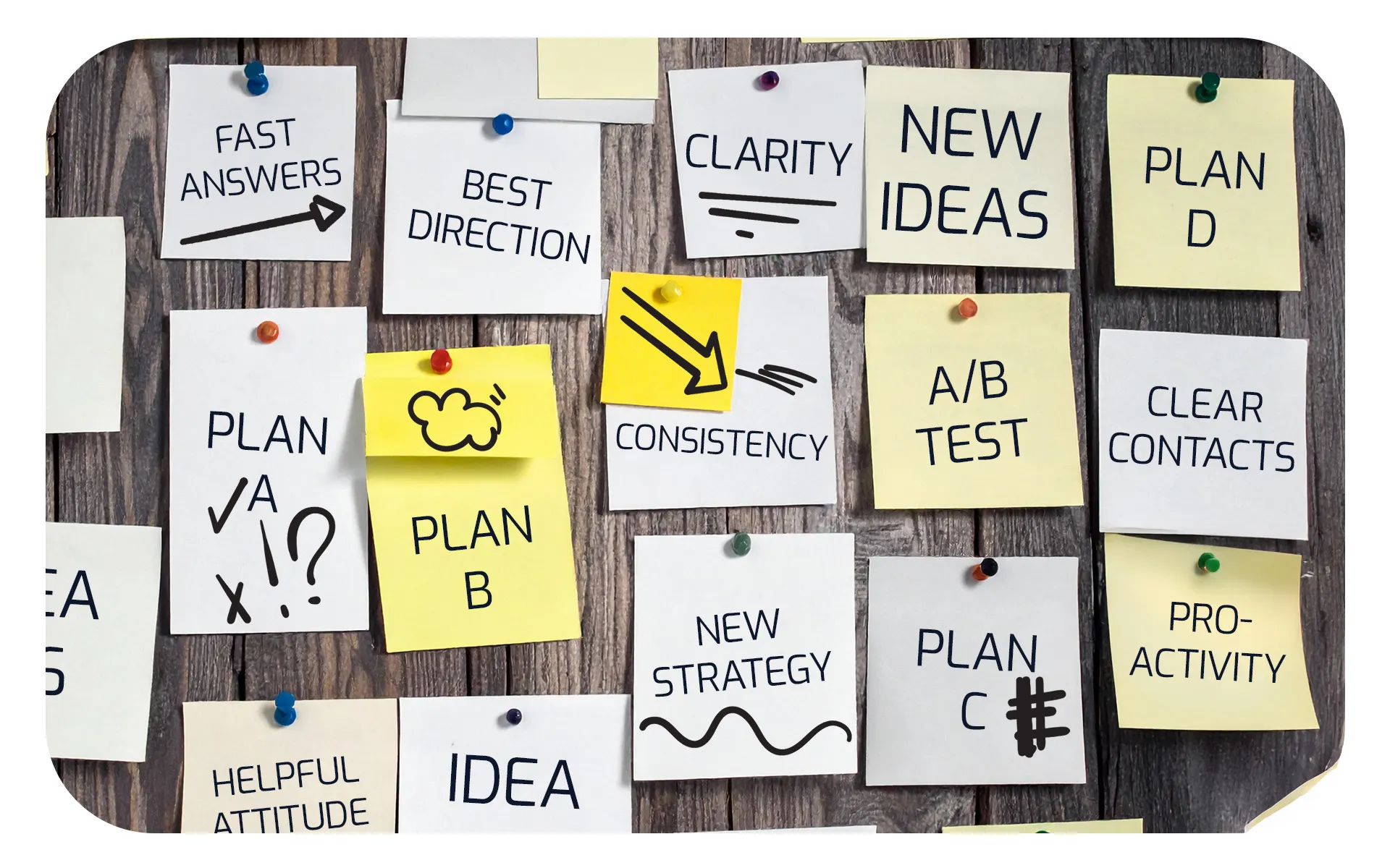 Ideas shared by the agency